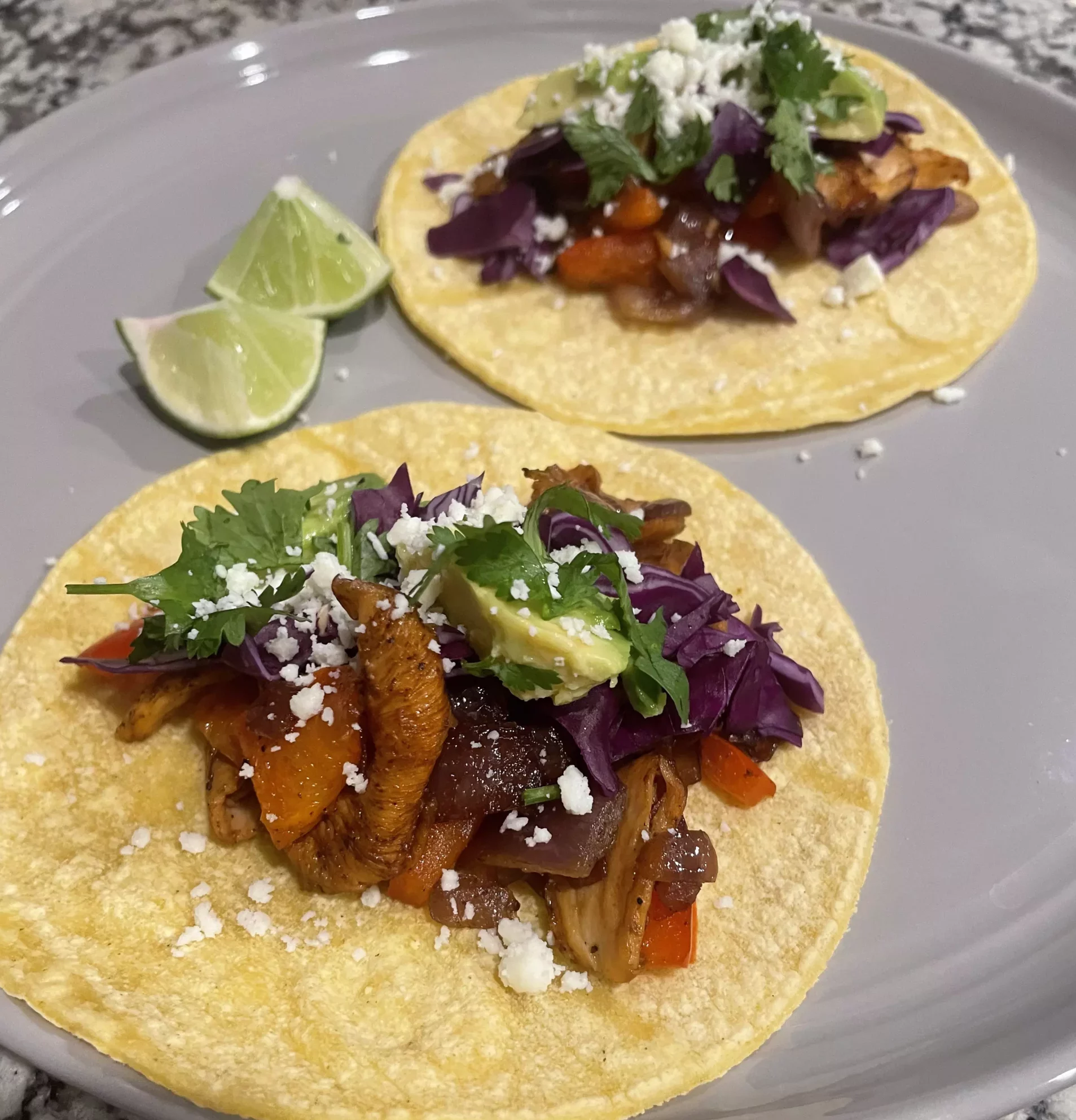 Best Pink Oyster Mushroom Tacos